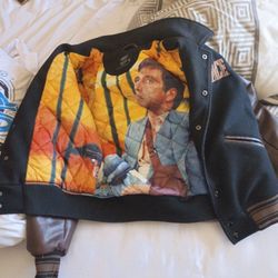 SCARFACE LETTERMAN WINTER JACKET 