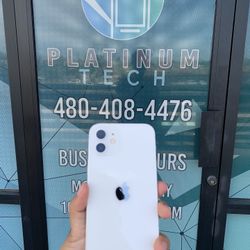 🤍📱 iPhone 12 128 GB Unlocked BH87% 🔋 Case And Headphones For Free 🎧🩶