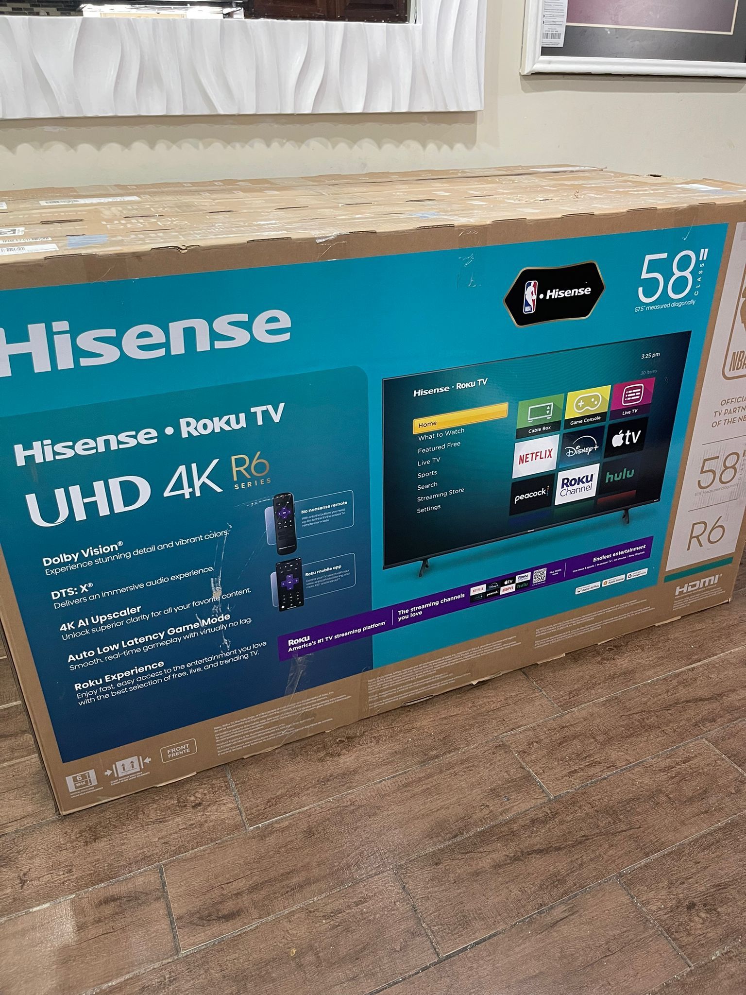 Hisense 58 Inch Roku TV