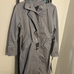 NWT Small Gray Trench Coat From Japan!