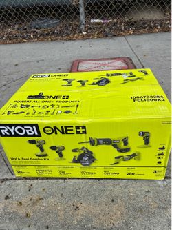 RYOBI 18V 6-Tool Combo Kit NEW !