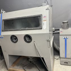 Sand Blaster an Dust Collector