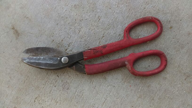 Sheet metal scissors