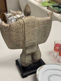 Vtg. Austin Productions 1981 Japanese Samurai Uesugi Sculpture 17" Figure