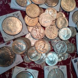Miscellaneous Silver Coins Starting At $ 4 To $95