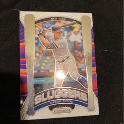 Aaron Judge 2021 Prism Sluggers Insert 