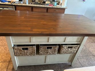 Beautiful Butcher Block Island