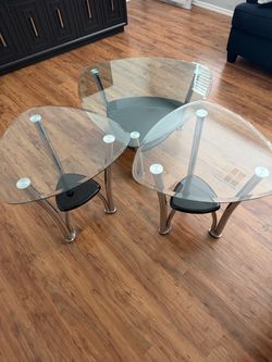 Cocktail & End Table Set of 3