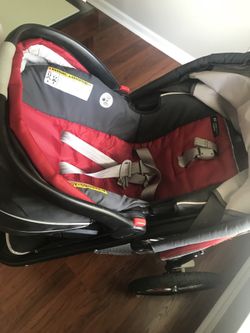 Graco fastaction fold jogger click connect travel system chili red discount