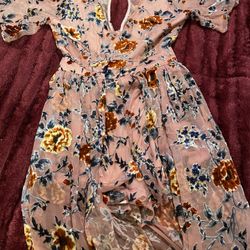 Maxi Dress With Shorts