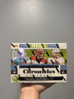 2020 Chronicles Football Trading Card MEGA Box