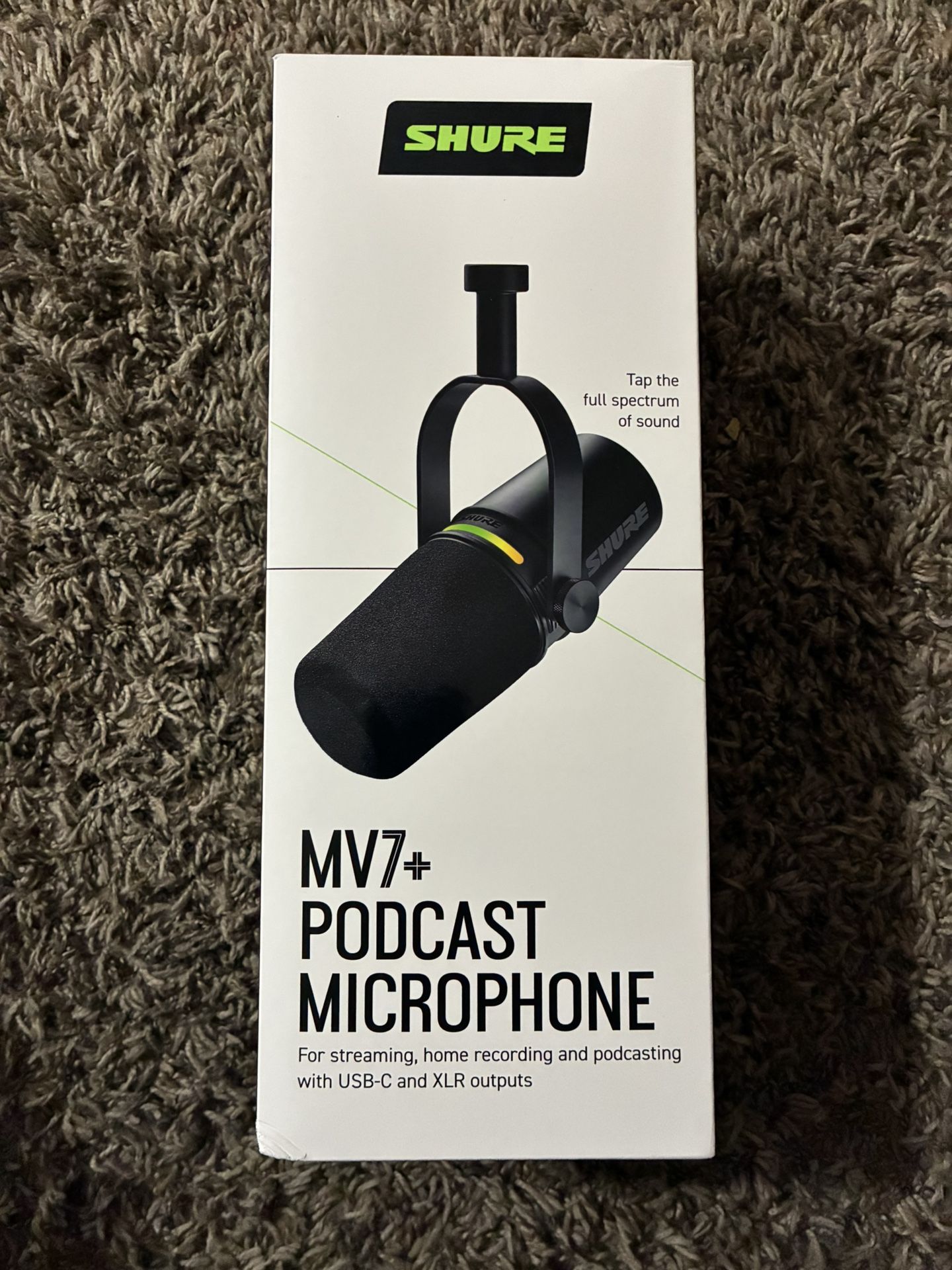 Mv7+ Podcast Microphone