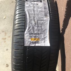 1 New Tire Size 225-60-16 Good Year