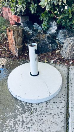 Round Heavy Patio Umbrella Base