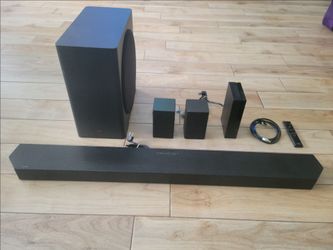Samsung HW-Q850D 7.1.2 Dolby Atmos Soundbar Surround System w/ Rear Speakers