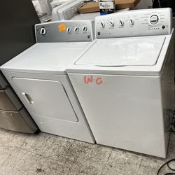 KENMORE TOP LOAD WASHER AND GAS DRYER 