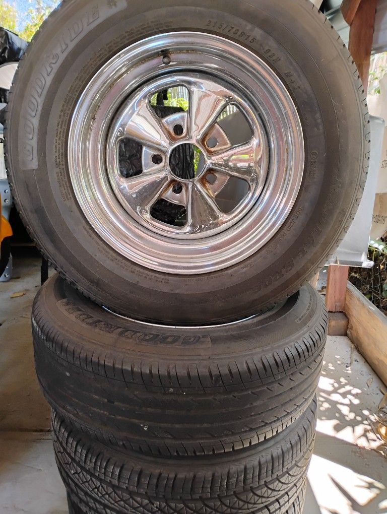 5x4.5 5x114.3 Bolt Pattern 15".