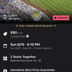 Dodgers Tickets