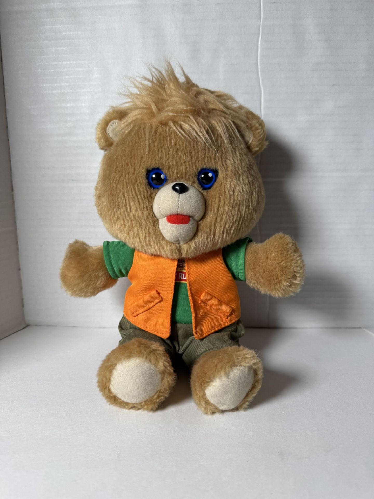 Pre Owned Good  Teddy Ruxpin  Talking Singing Plush Stuffed Toy Doll 12” Inch  Battery Operated  