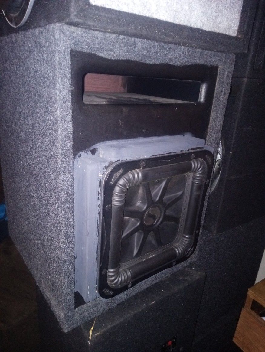 Subwoofer And Box 