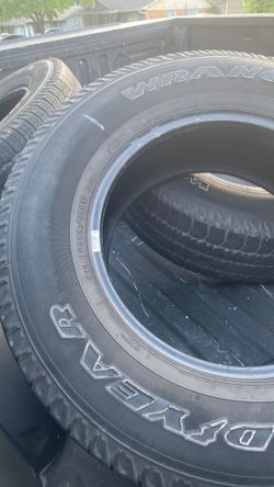 Set4 used p255/75/17