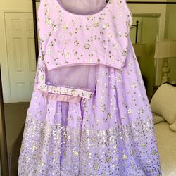 Lehenga Choli Georgette Indian Outfit