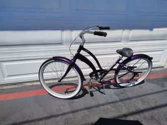 💜 purple rain 💜 Low cruiser bike