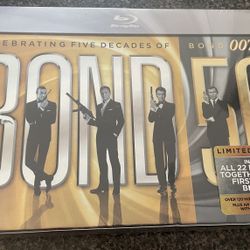 Bond 50: The Complete 22 Film Collection Blu-ray (2012)