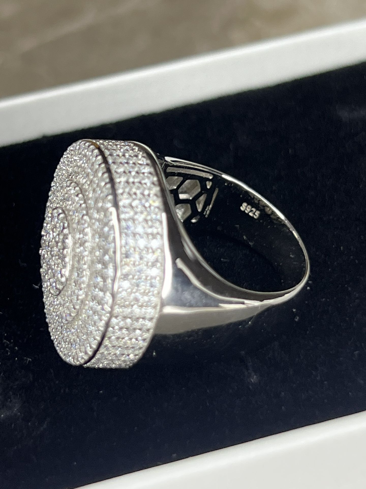 GRA Certified Moissanite Ring