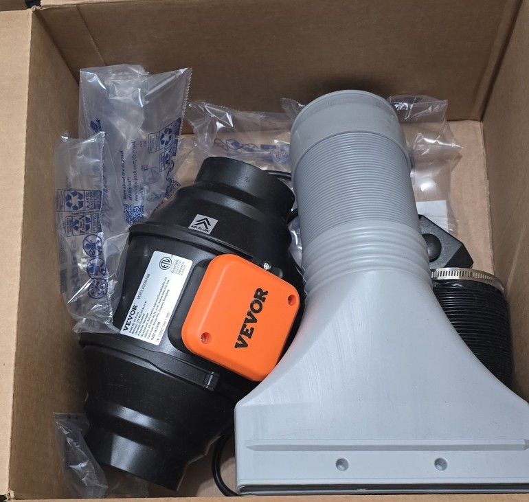 Vevor In-line 4" Fan