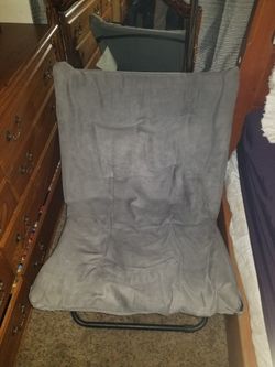 Soft gray chair