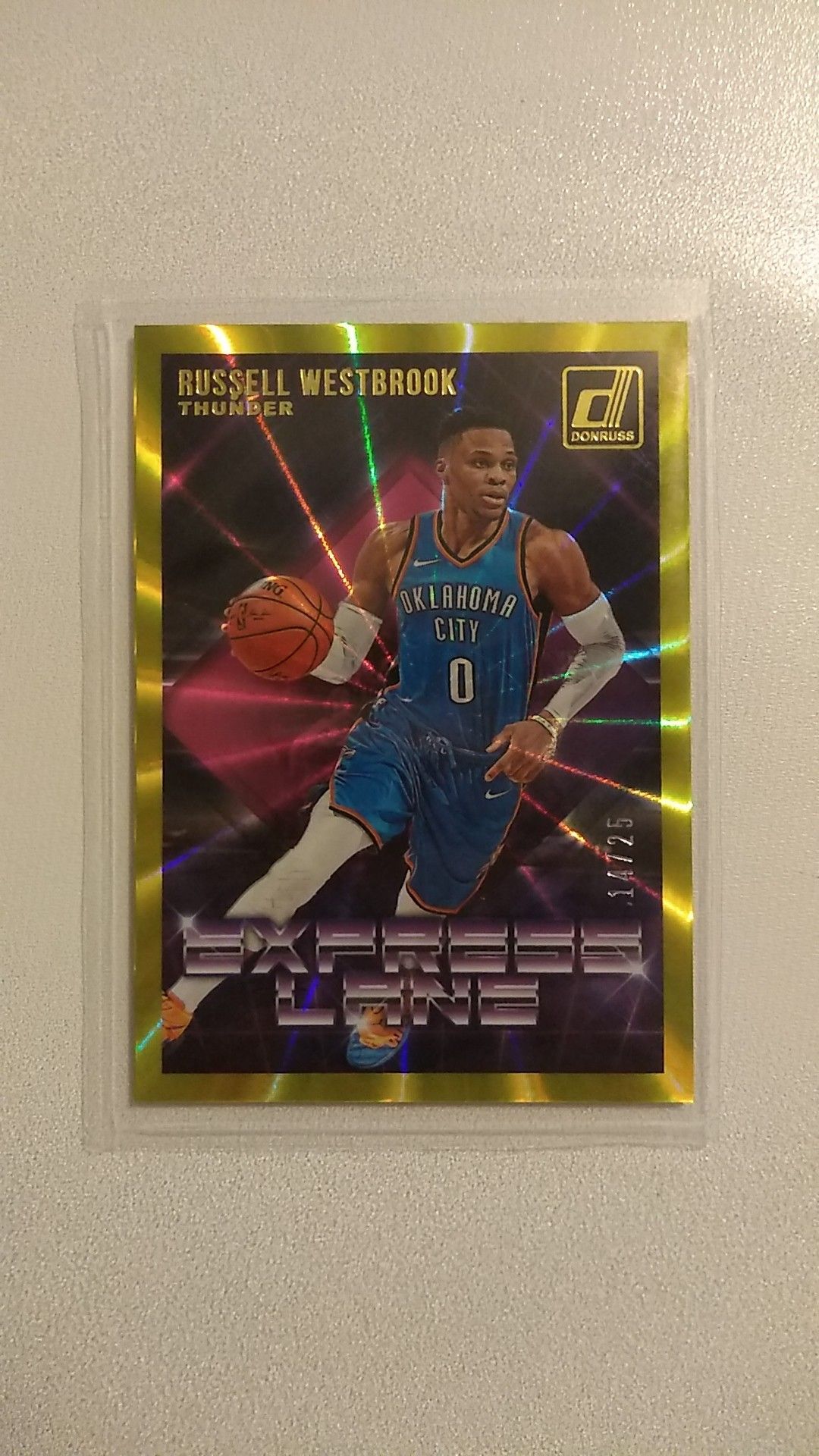 Oklahoma City Thunder Russell Westbrook (14/25)