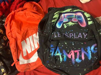 Nike, emoji, gamer backpacks!