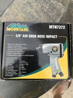 Air Snub Nose Impact