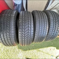 225/65/17 4 used Bridgtone tires