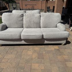 Sofa and loveseat