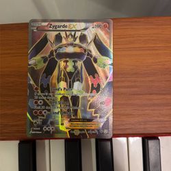 Zygarde EX 54a/124 Full Art Holo Pokemon Card - NM