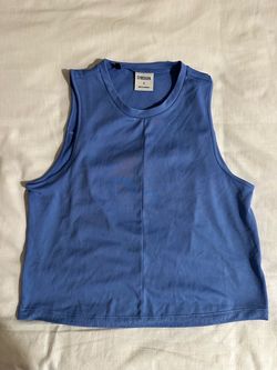 Gymshark x Whitney Simmons Swing Tank Top - Intense Beautiful Blue (SizeS)
