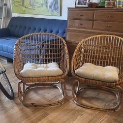 Wicker Chairs 