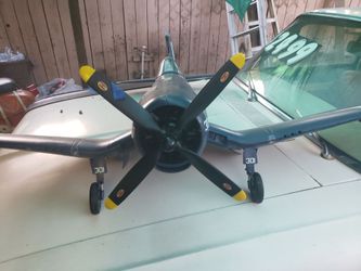 RC airplane F4U corsair