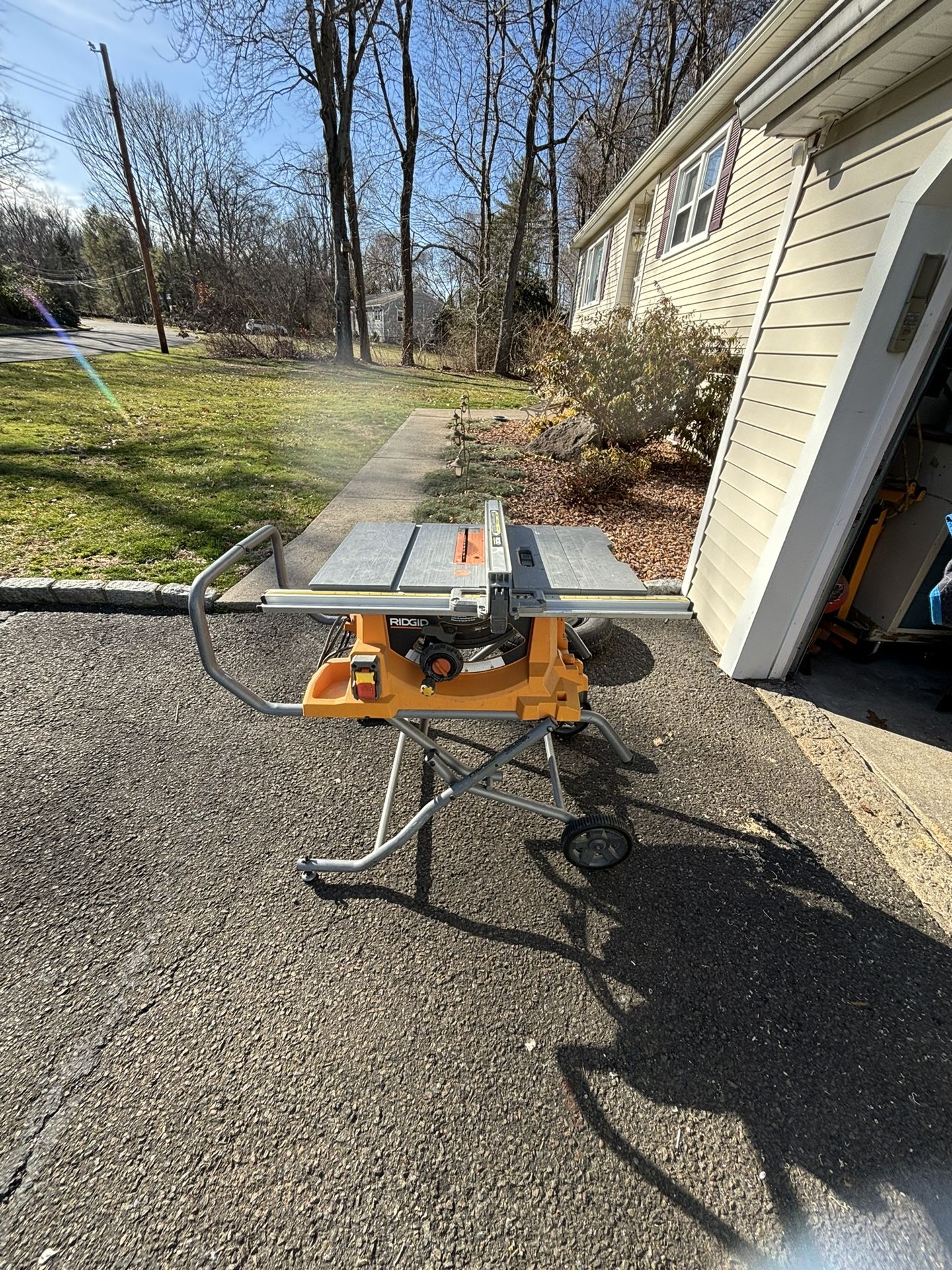 Rigid 10” Table saw 