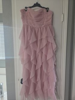 NWT womens strapless tulle dress
