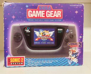 Sega Game Gear Sonic 2 Bundle