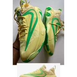 Nike Giannis Immortality 3 Basketball Shoes yellow/green Men’s sz 13 NEW NO BOX