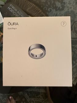 Oura ring 4- Silver- Size 7
