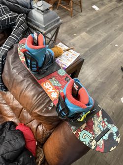 Burton Snowboard Kids 80cm With Boots 