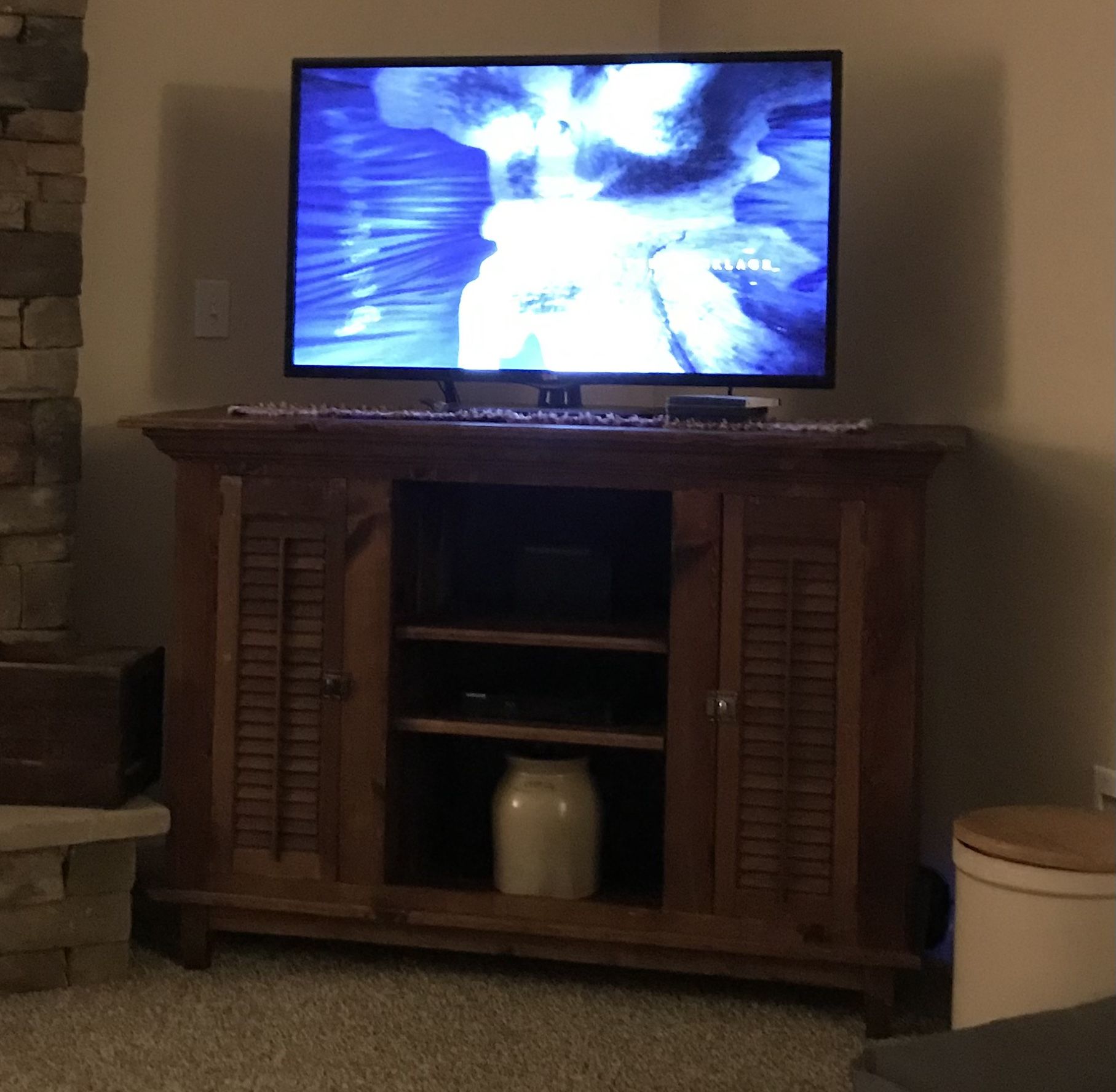 Handmade TV Stand