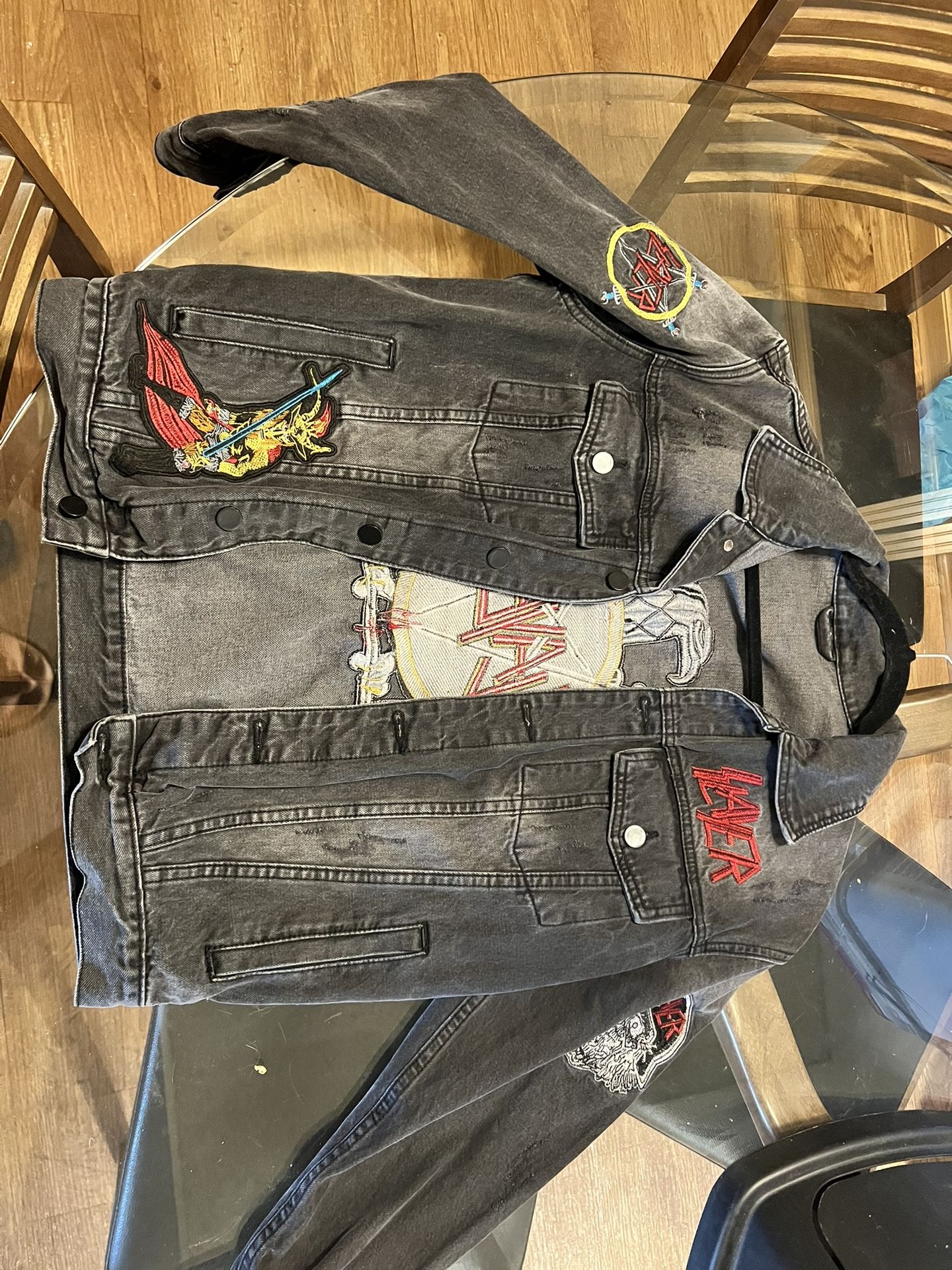 Slayer Jean Jacket From The 2019 World Tour Women’s Small