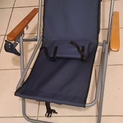 Folding Lounge /Beach Chair With Armrests