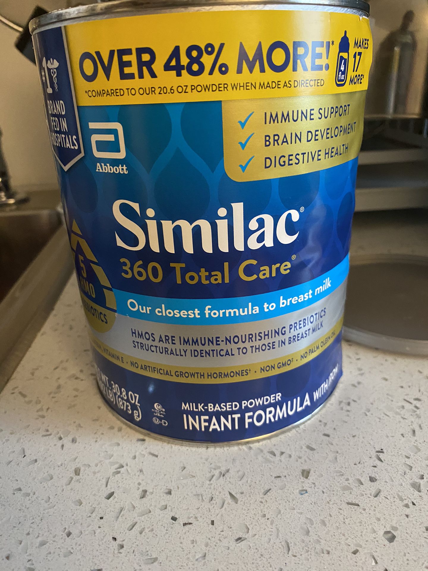 Similac 360 Total Care Baby Formula Powder Exp April 2025